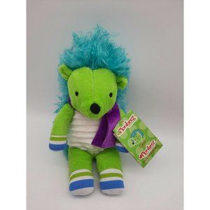 Monkeez and Friends Blue & Green Hedgehog Cecil w/Tag